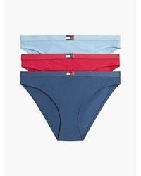 Tommy Hilfiger - 3 Pack Heritage Flag Logo Briefs - Lyst