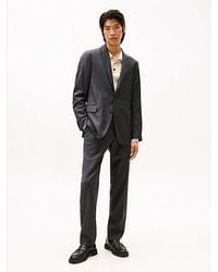 Tommy Hilfiger - Regular Fit Pak Van Wol Met Krijtstreep - Lyst