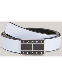 Tommy Hilfiger - Reversible Logo Leather Belt - Lyst