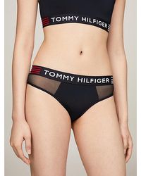 Tommy Hilfiger - TH Stretch Slip mit Logo-Taillenbund - Lyst