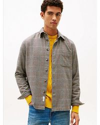Tommy Hilfiger - Relaxed Fit Prince Of Wales Check Flannel Shirt - Lyst