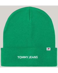 Tommy Hilfiger - Logo Knit Beanie - Lyst