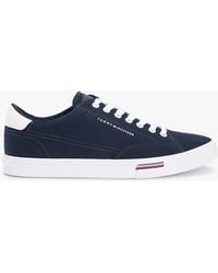 Tommy Hilfiger - Canvas Signature Midsole Trainers - Lyst