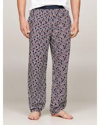 Tommy Hilfiger - Hilfiger Monotype Print Pyjama Bottoms - Lyst