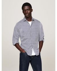 Tommy Hilfiger - Smart Casual Slim Fit Poplin Shirt - Lyst