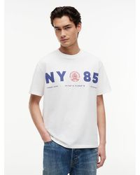 Tommy Hilfiger - Back Logo Relaxed Jersey T-Shirt - Lyst