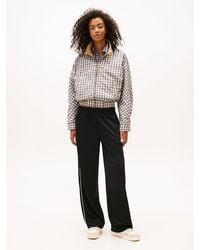 Tommy Hilfiger - Tommy Badge Interlock Knit Relaxed Joggers - Lyst