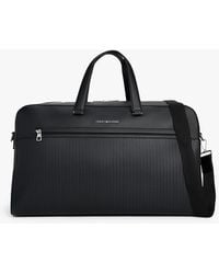 Tommy Hilfiger - Sac De Sport Tissé À Logo En Métal - Lyst
