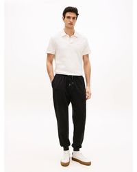 Tommy Hilfiger - Logo Embroidery Cuffed Leg Joggers - Lyst