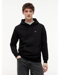 Tommy Hilfiger - Flag Embroidery Fleece Drawstring Hoody - Lyst
