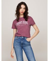 Tommy Hilfiger - Varsity Logo Crew Neck T-shirt - Lyst