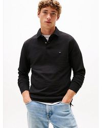 Tommy Hilfiger - 1985 Regular Fit Poloshirt Met Lange Mouwen - Lyst