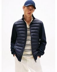 Tommy Hilfiger - Quilted Sweatshirt Met Rits - Lyst