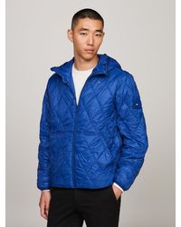 Tommy Hilfiger - Th Warm Hooded Quilted Jacket - Lyst