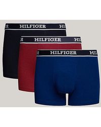 Tommy Hilfiger - Set Van 3 Hilfiger Monotype Logo-boxershorts - Lyst