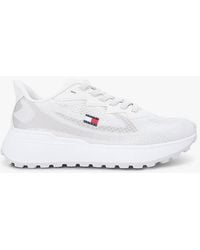 Tommy Hilfiger - Mesh Jacquard Knit Cleat Trainers - Lyst