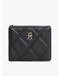 Tommy Hilfiger - Quilted Th Monogram Bifold Wallet - Lyst