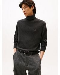 Tommy Hilfiger - Jersey De Cuello Vuelto Con Cachemira - Lyst