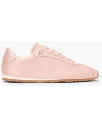 Tommy Hilfiger - Th Monogram Satin Trainers - Lyst