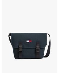 Tommy Hilfiger - Essential Logo Crossbody Messenger Bag - Lyst