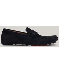 Tommy Hilfiger - Suede Cleat Driving Shoes - Lyst