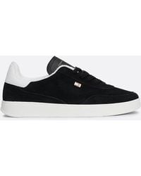 Tommy Hilfiger - Heritage Enamel Flag Suede Trainers - Lyst