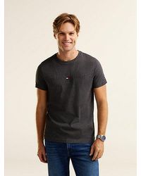 Tommy Hilfiger - Logo Embroidery Slim Jersey T-Shirt - Lyst