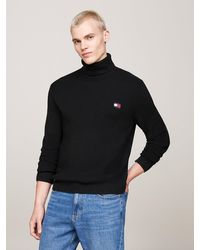 Tommy Hilfiger - Roll Neck Slim Jumper With Wool - Lyst