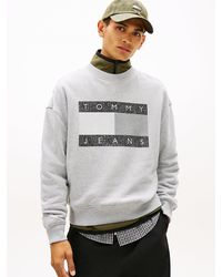 Tommy Hilfiger - 90S Tonal Flag Badge Sweatshirt - Lyst