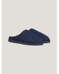 Tommy Hilfiger - Gerecyclede Quilted Pantoffel - Lyst