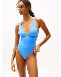 Tommy Hilfiger - Badpak Met Ton-Sur-Ton Logo - Lyst