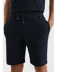 Tommy Hilfiger - Textured Drawstring Lounge Shorts - Lyst