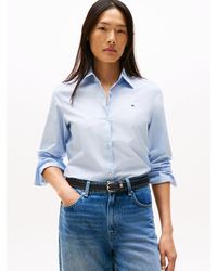 Tommy Hilfiger - Chemise À Rayures Et Coupe Standard - Lyst