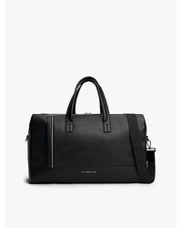 Tommy Hilfiger - Gegranuleerde Weekendtas Met Metalen Logo - Lyst