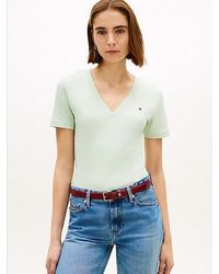 Tommy Hilfiger - Slim V-Neck T-Shirt - Lyst
