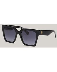 Tommy Hilfiger - Cat-Eye-Sonnenbrille mit Oversize-Gläsern - Lyst