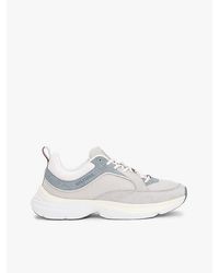 Tommy Hilfiger - Moderne Sneaker Met Contrasterende Texturen - Lyst
