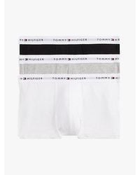 Tommy Hilfiger - Set Van 3 Boxershorts Met Logotaille - Lyst