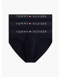 Tommy Hilfiger - 3-Pack Th Original Logo Waistband Briefs - Lyst