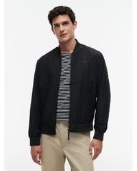 Tommy Hilfiger - Water Resistant Tonal Logo Bomber Jacket - Lyst