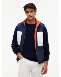Tommy Hilfiger - Reversible Zip-Thru Regatta Gilet - Lyst