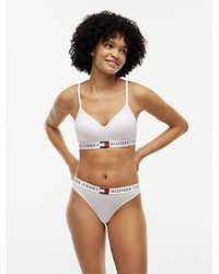 Tommy Hilfiger - String Met Ton-Sur-Ton Heritage-Logo - Lyst