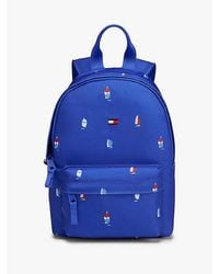 Tommy Hilfiger - Kids Logo Print Dome Backpack - Lyst