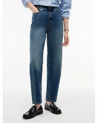 Tommy Hilfiger - Jackie High Rise Tapered Horsebit Ankle Jeans - Lyst