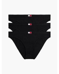 Tommy Hilfiger - 3 Pack Heritage Flag Logo Briefs - Lyst