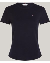 Tommy Hilfiger - Curve 1985 Collection Textured Stripe Slim T-shirt - Lyst