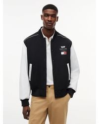 Tommy Hilfiger - Th X Cadillac Formula 1 Team Back Logo Varsity Jacket - Lyst