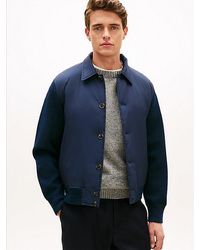 Tommy Hilfiger - Smart Casual Relaxed Fit Jack Met Textuurmix - Lyst