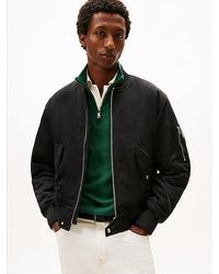Tommy Hilfiger - Water Repellent Relaxed Bomber Jacket - Lyst