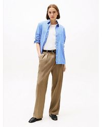 Tommy Hilfiger - Pantalón De Corte Amplio Y Recto - Lyst